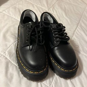 Dr. Martens platform Oxford shoes